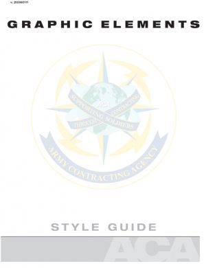 ACA Style Guide Section Title Page